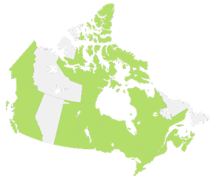 Canada Province/Territory Coverage